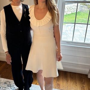 Ted Baker Saylaa Dress Ivory Size 0